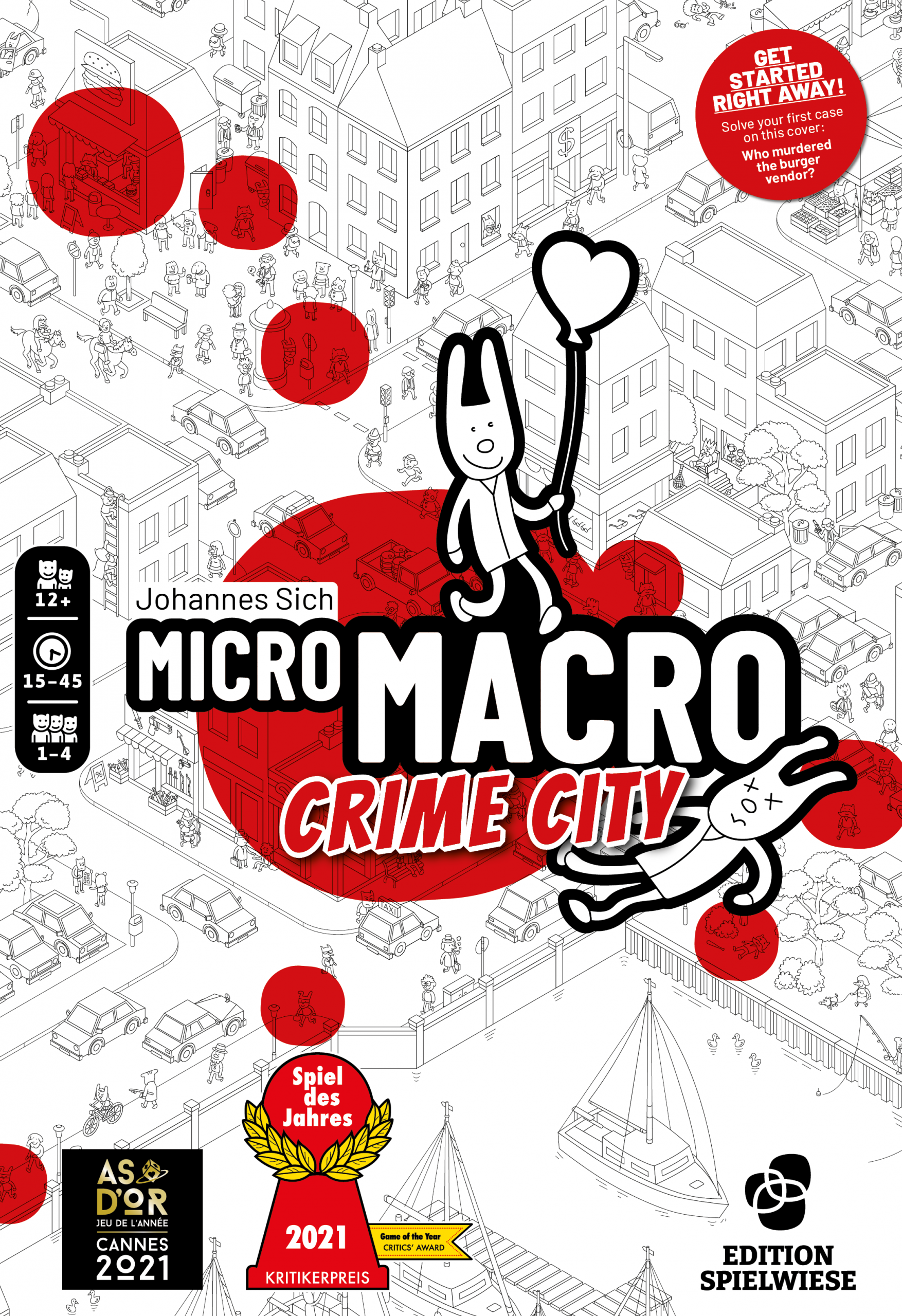 micro macro crime city front of box