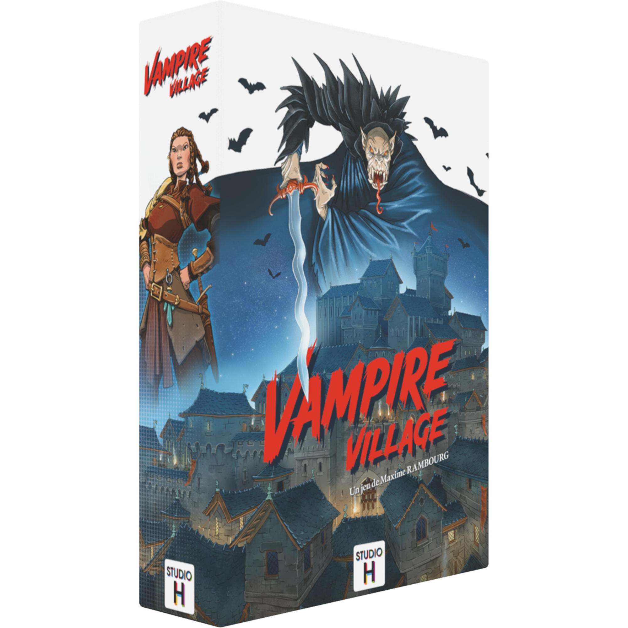vampire village front of box