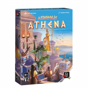Akropolis: Athena front of box