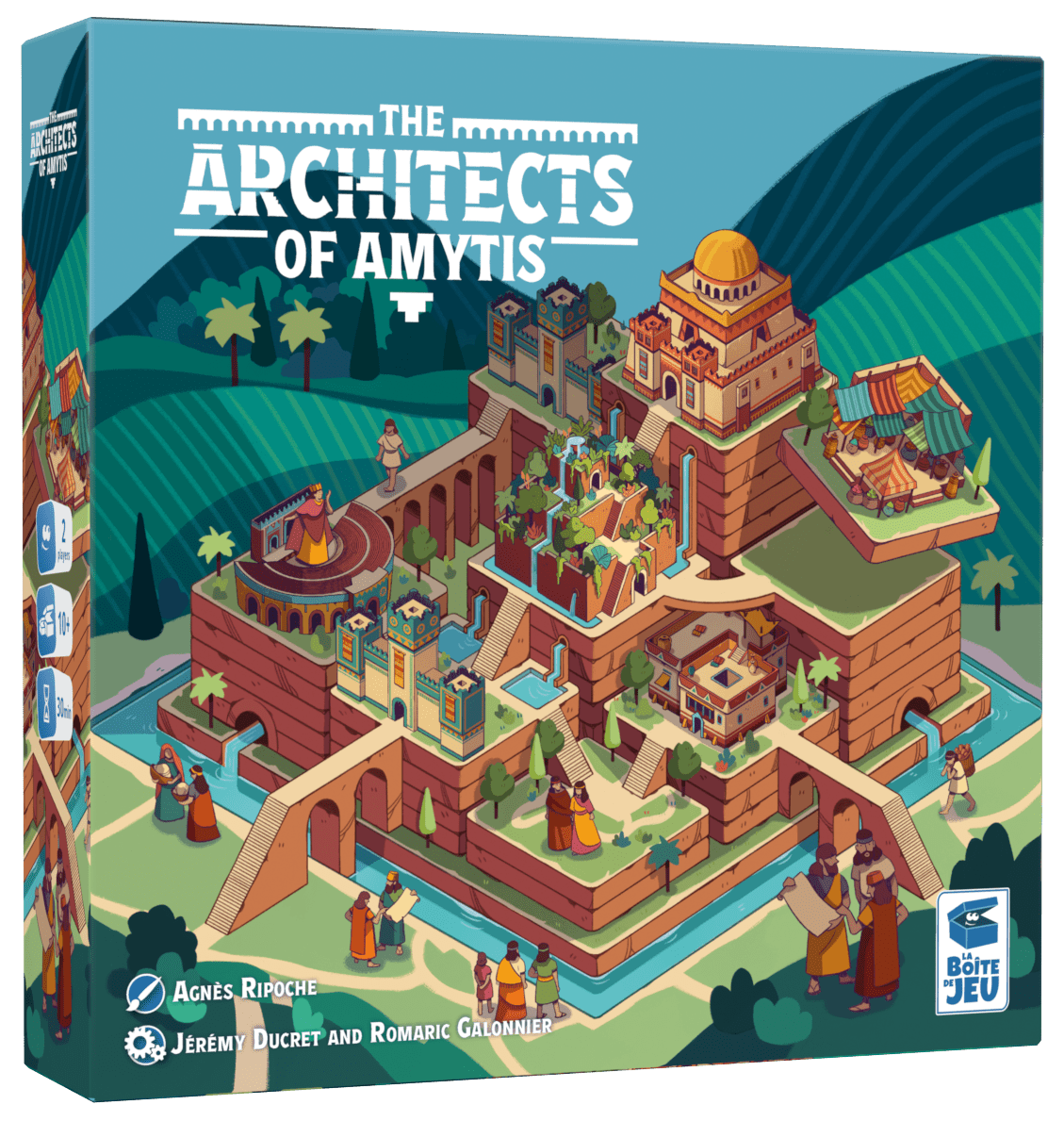 Architects of Amytis front of box