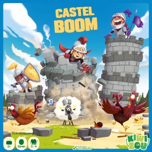Castel Boom front of box