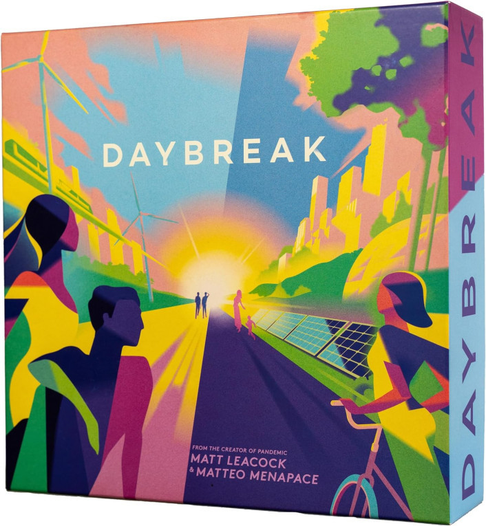Daybreak front of box