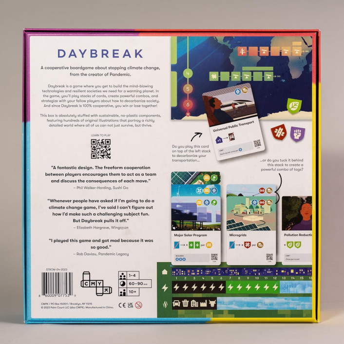 Daybreak back of box
