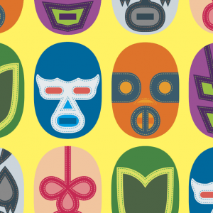 Maskmen front of box