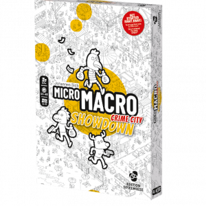 MicroMacro Crime City Showdown front of the box