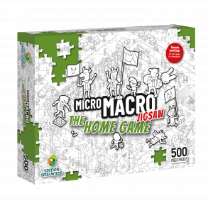 MicroMacro Jigsaw - The Hidden game front of box
