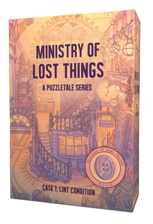 Ministry of Lost Things 1 front of box