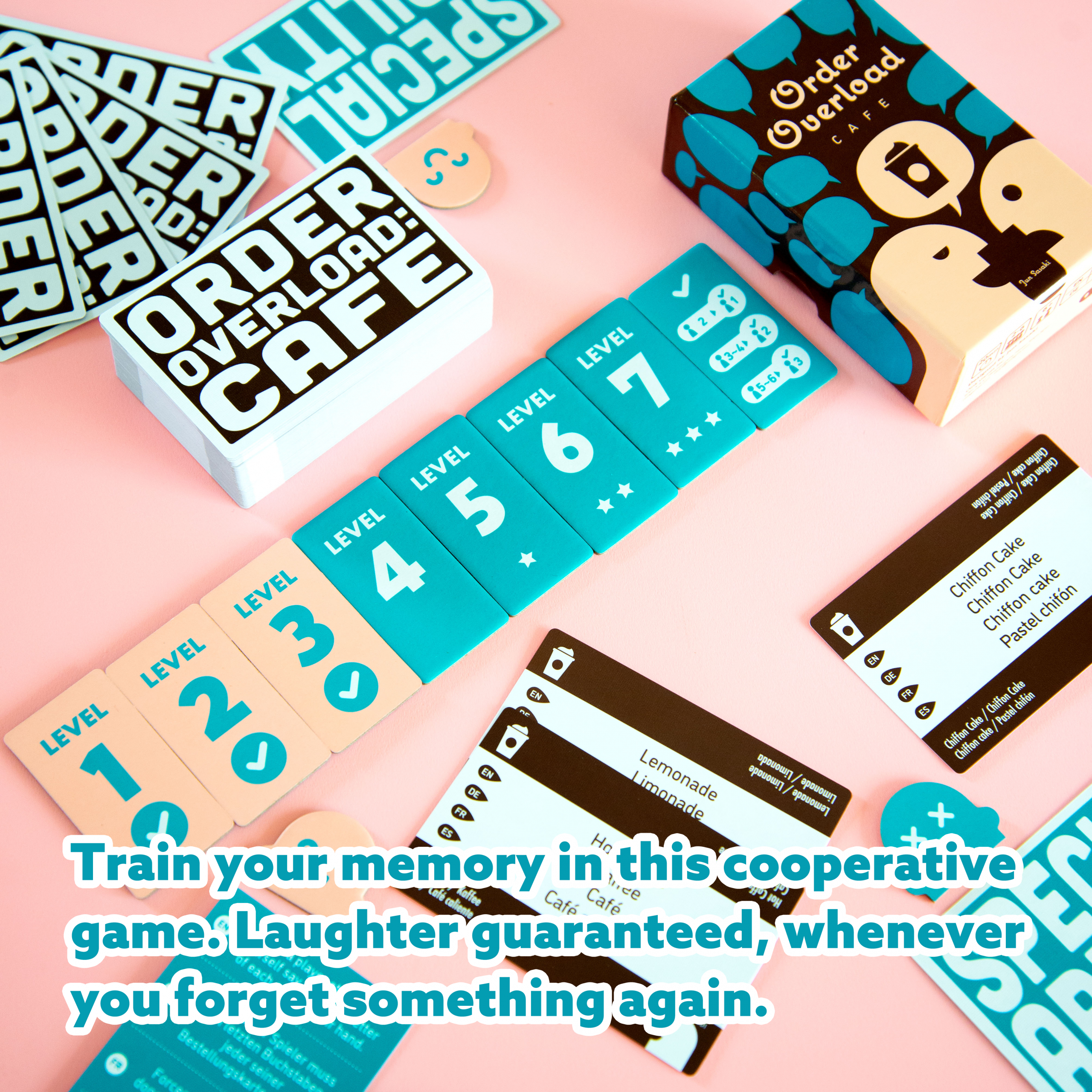 Order Overload: Cafe components