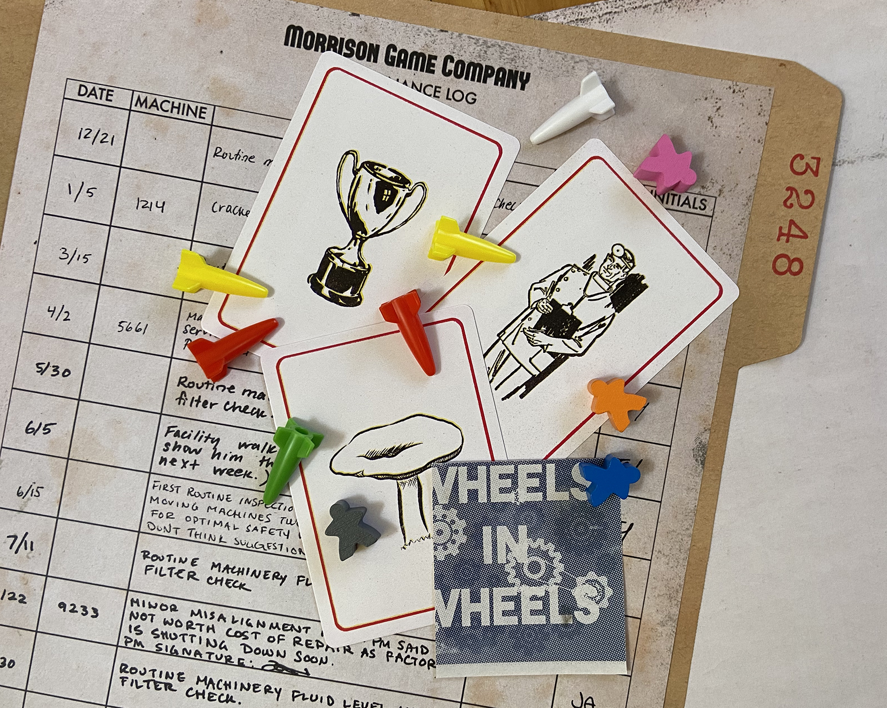 The Morrison Game Factory components 2