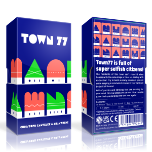 Town 77 front and back of box