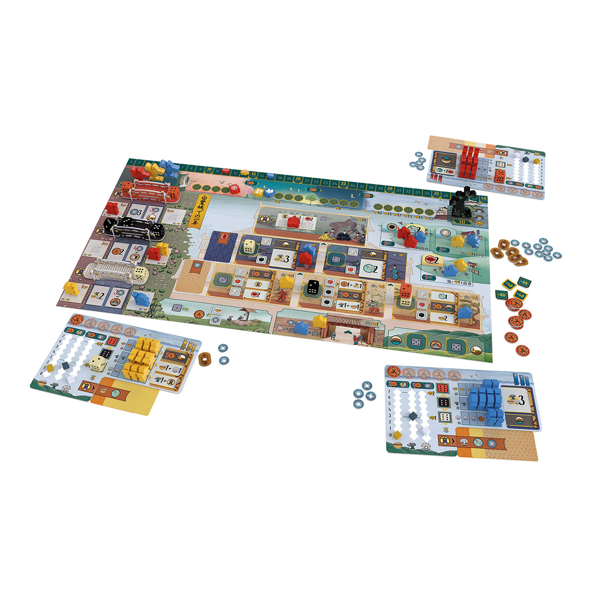 3 Chapter game cards, tokens and rulebook