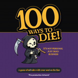 Pre-production artwork for 100 Ways to Die