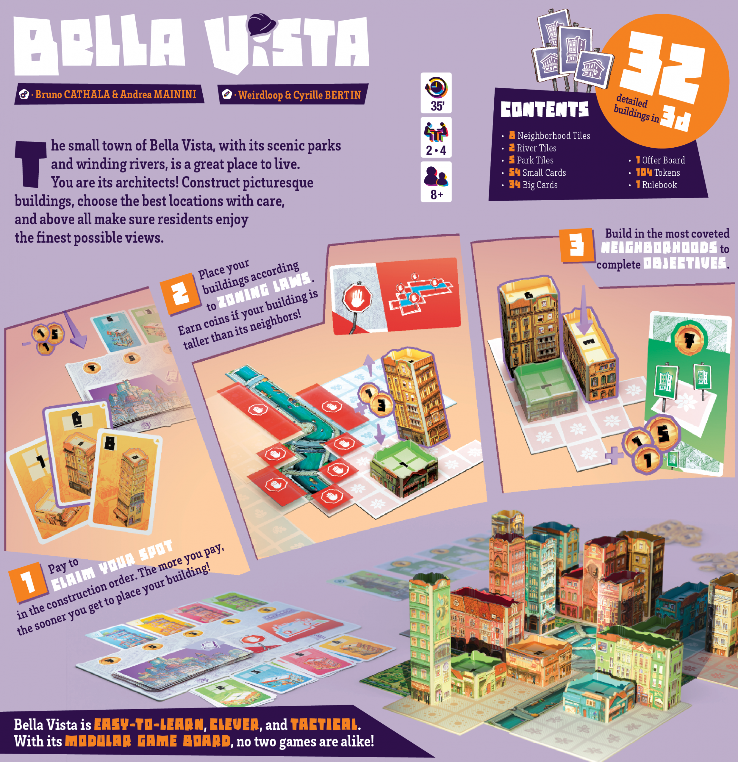Bella Vista back of box