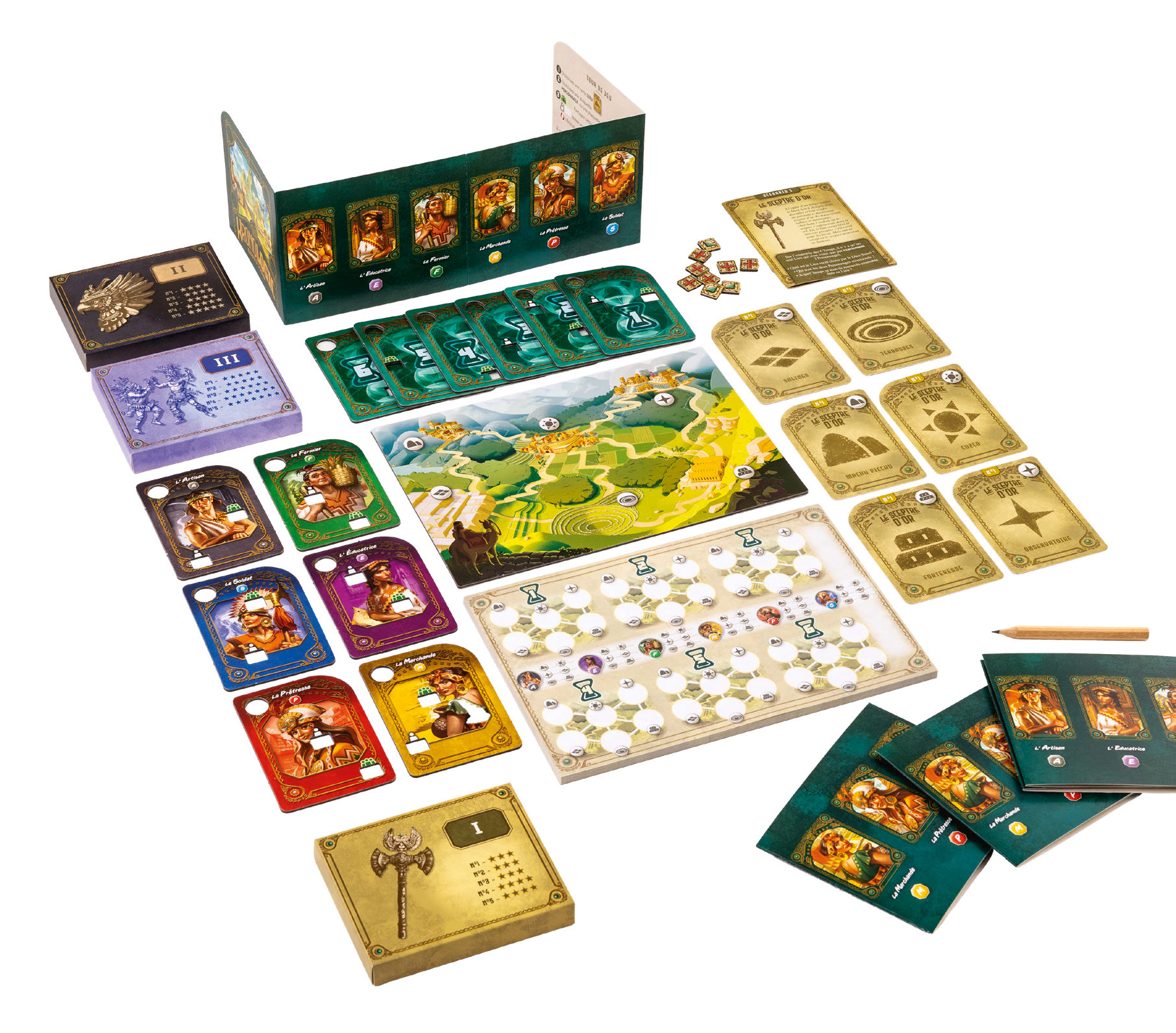 Kronologic: Cuzco 1450 components one