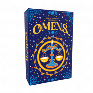 Omens front of box