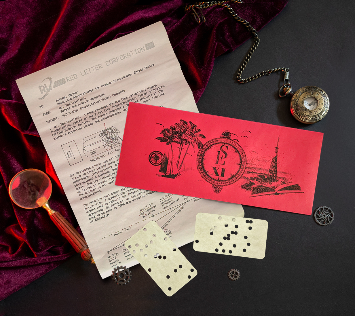 Scarlet Envelope - Game XI.Time Trap Island - Image 4