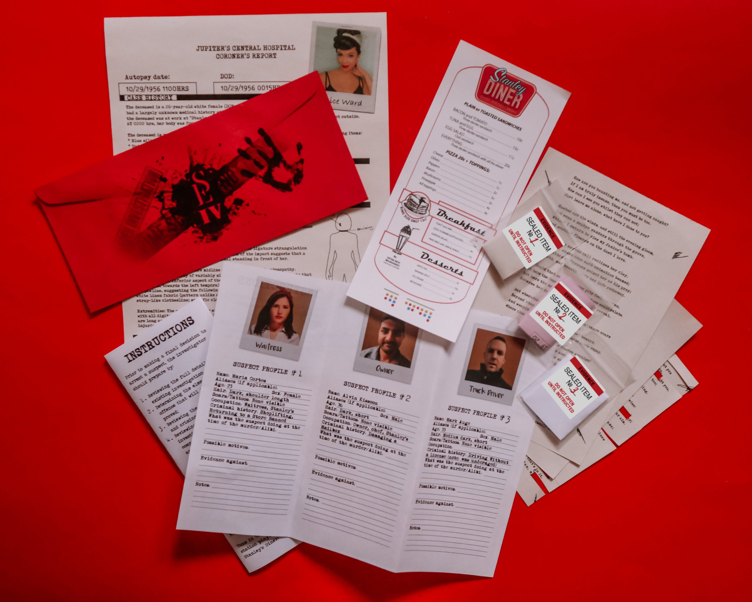 Scarlet Envelope - Game IV. Breakfast for a Serial Killer - Image 2